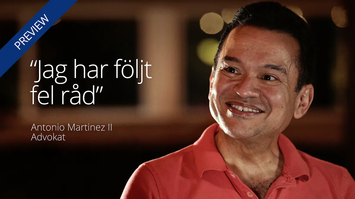 "Jag har följt fel råd"