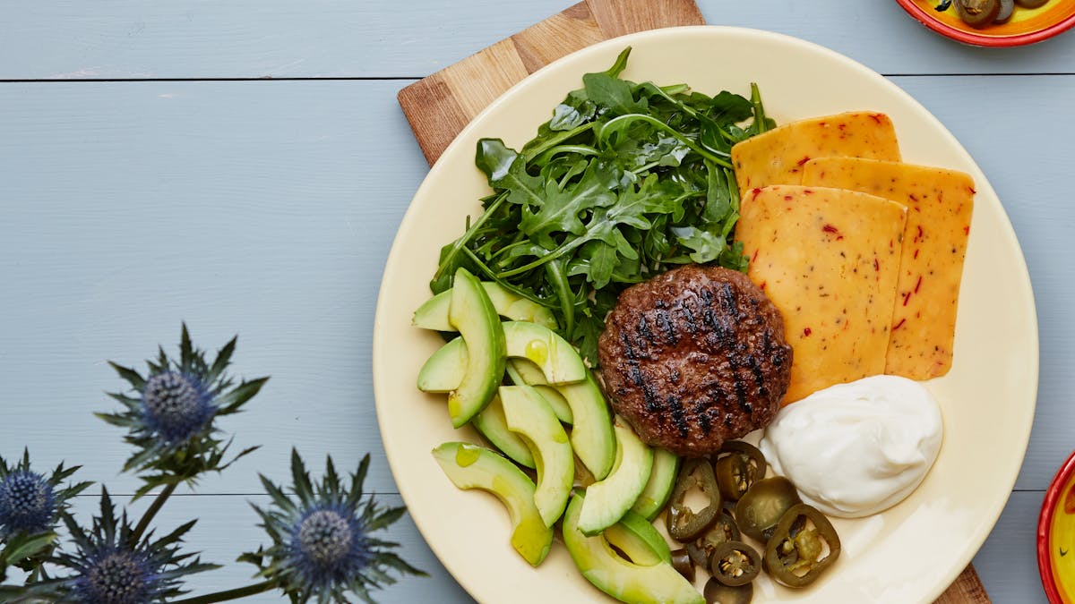 Texmexburgare med avokado