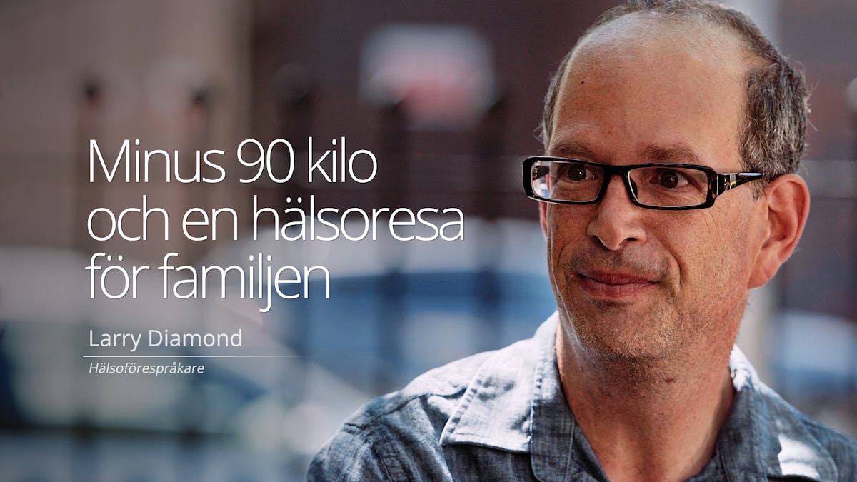 Minus 90 kilo och en hälsoresa för familjen