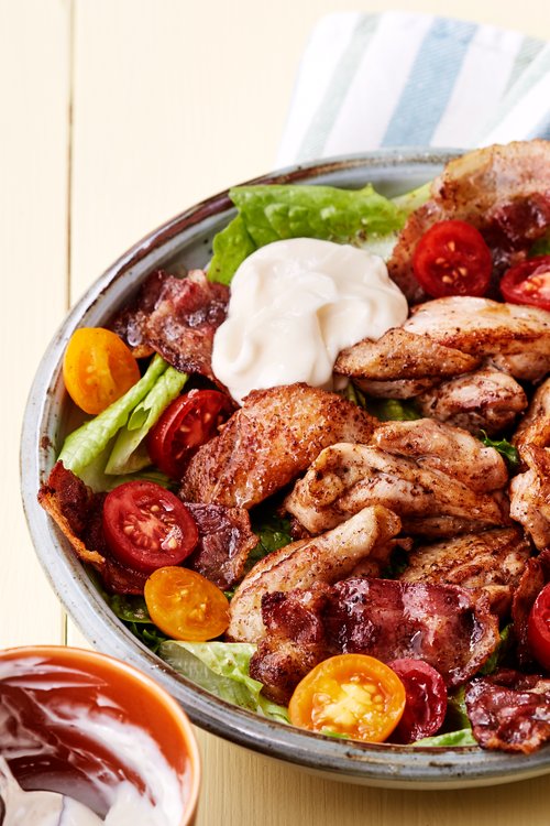 BLT-sallad med aioli