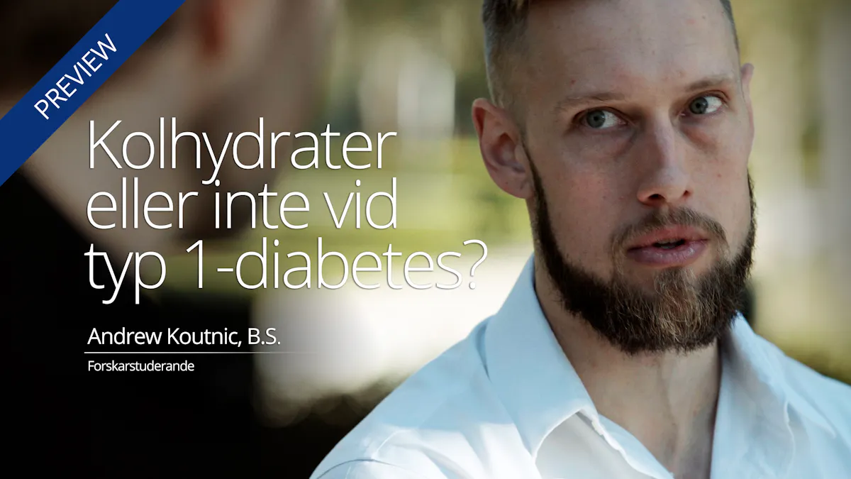 Kolhydrater eller inte vid typ 1-diabetes?