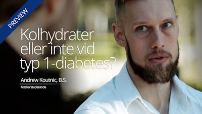 Kolhydrater eller inte vid typ 1-diabetes?