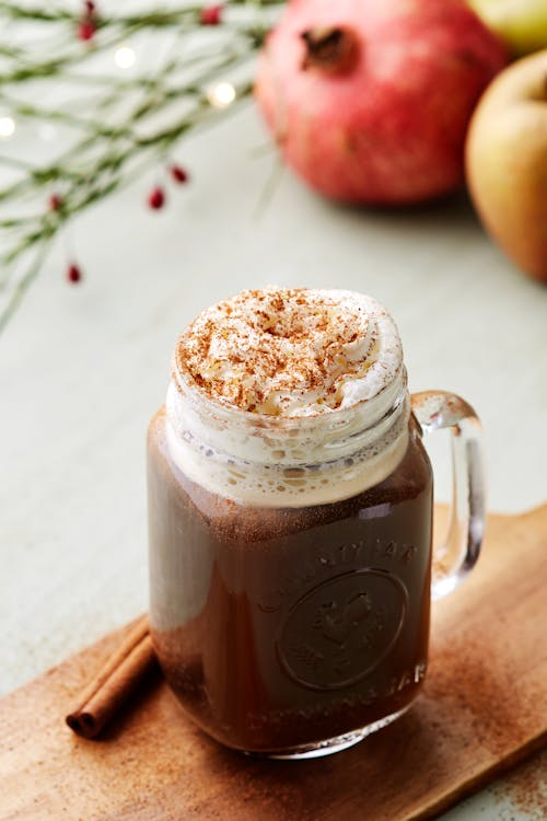 Kanelkaffe med grädde