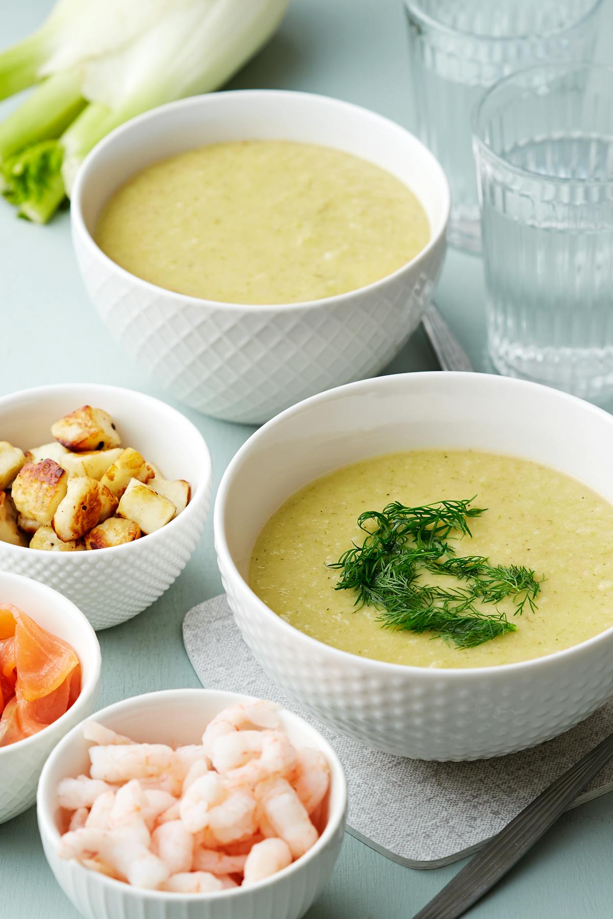 Smakrik fänkål- och sellerisoppa