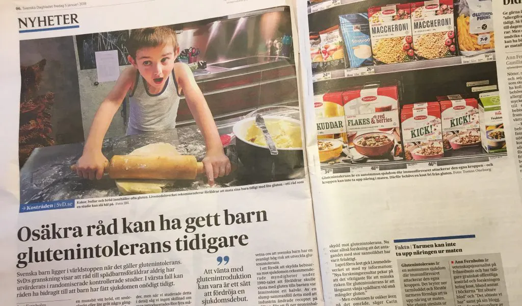 Kostråd till bebisar kan ha gjort mer skada än nytta