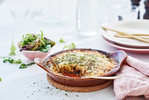 Snabblagad LCHF-moussaka