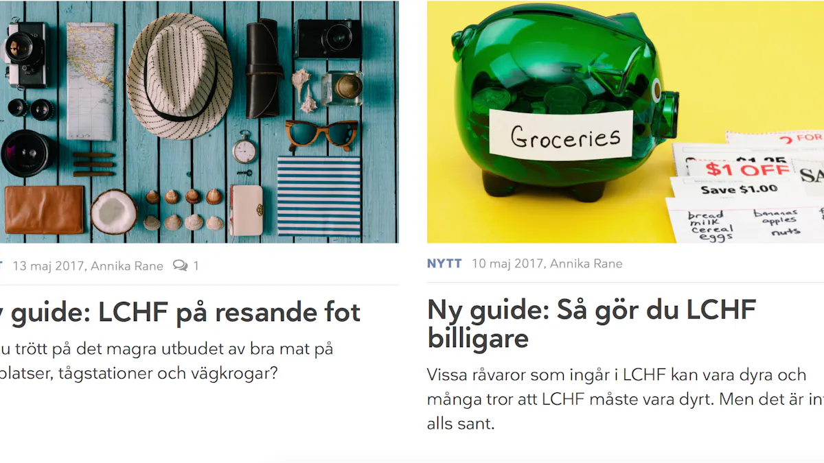 Guider för ett enklare LCHF-liv