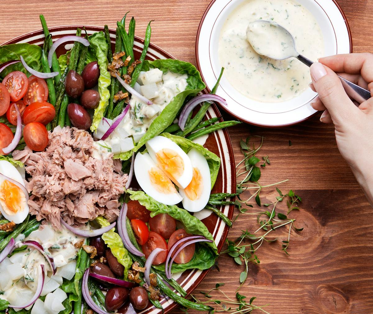 Fräscha och mättande sallader