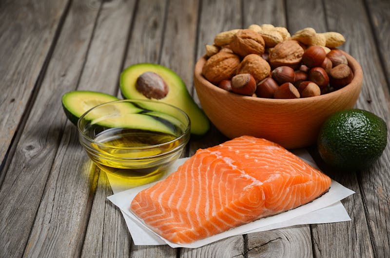 Selection of healthy fat sources