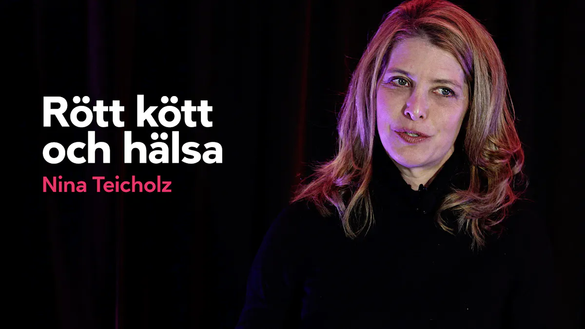 Nina Teicholz om läkare som förespråkar vegetariskt