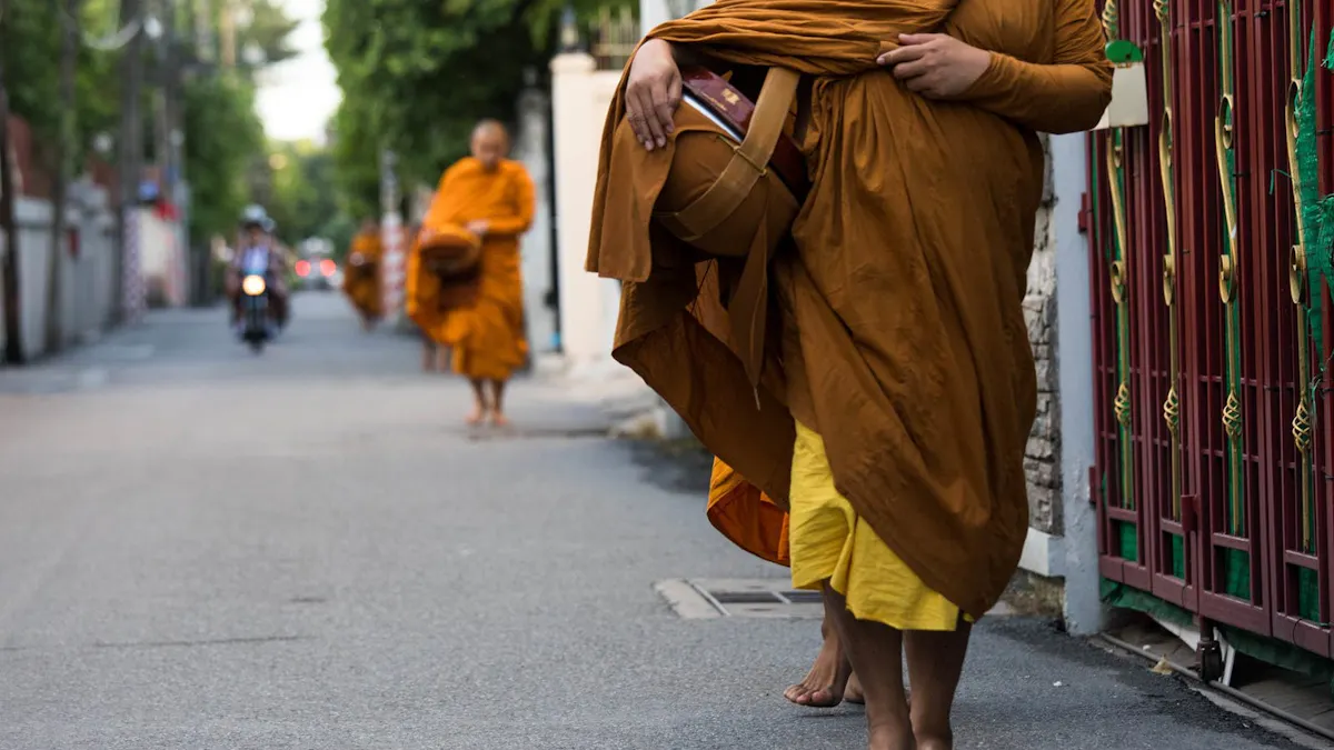 Fetmaepidemi bland munkar i Thailand