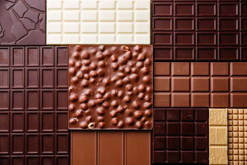 Chocolate pattern background