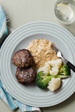 Pannbiff med löksås