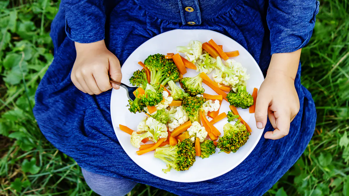 Den friska maten för hela familjen