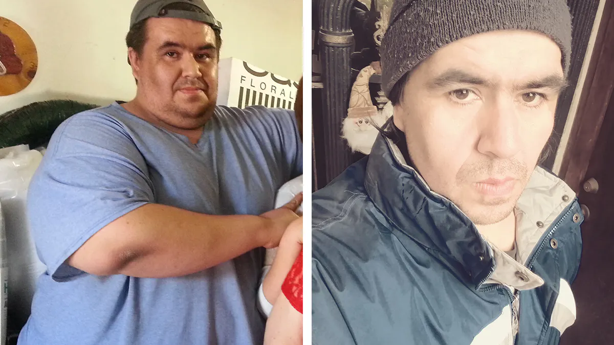 Ricardo gick ner 110 kilo