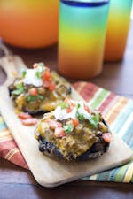 Tacofylld portabello