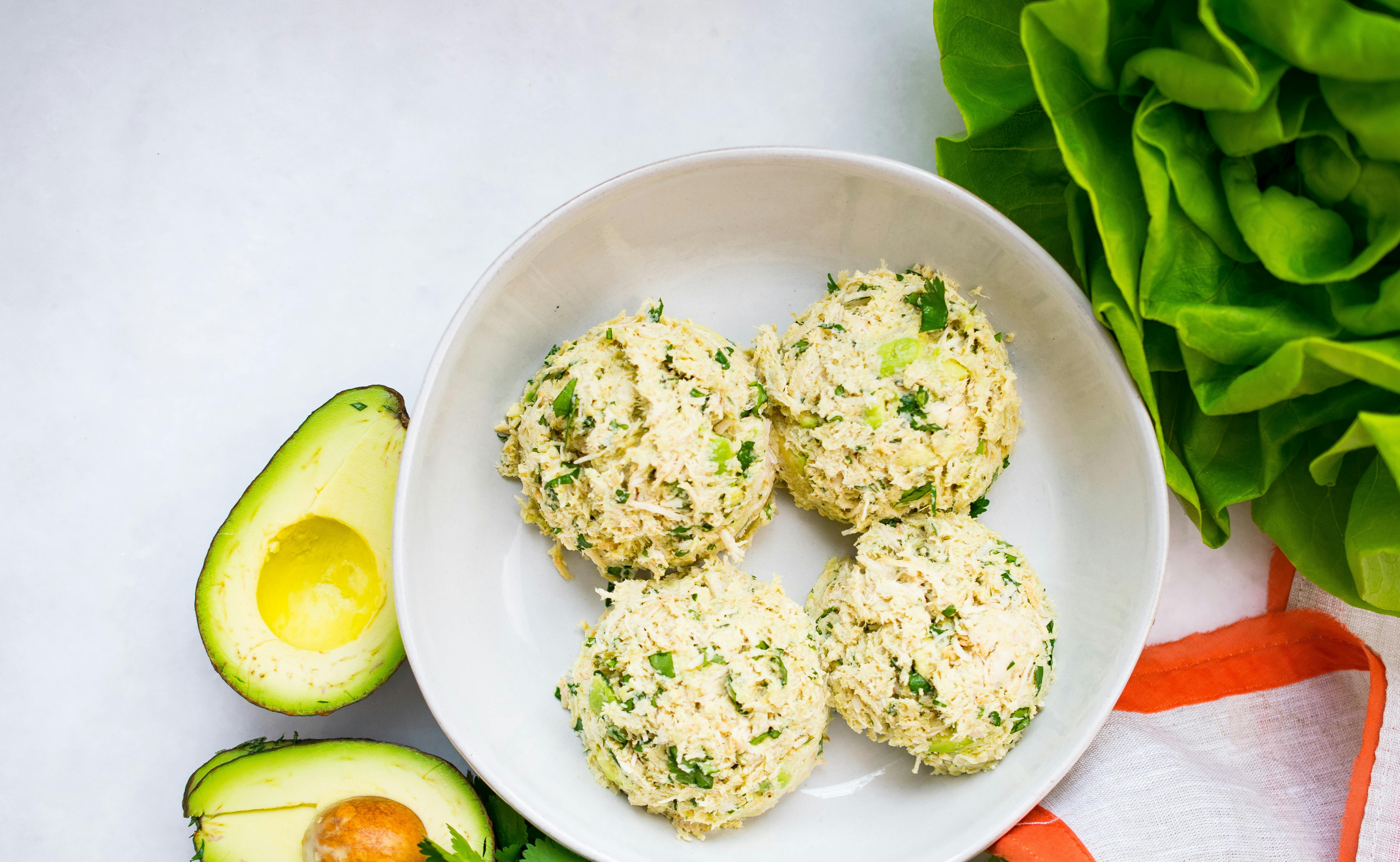 Kycklingröra med avokado och koriander
