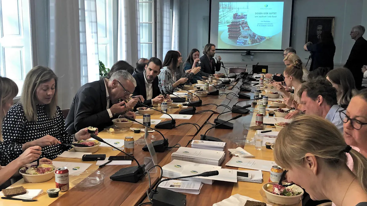 Lyckat seminarium om socker på riksdagen