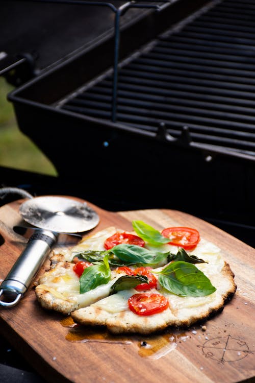 LCHF-pizza på grillen