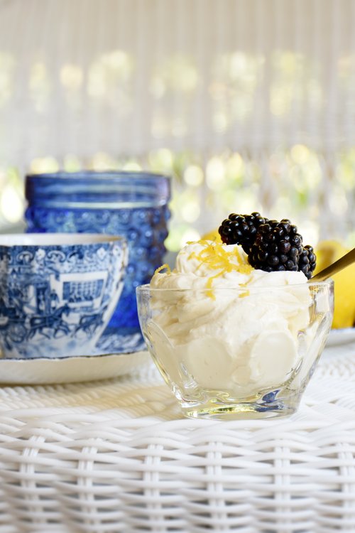 Cheesecakefluff med smak av citron