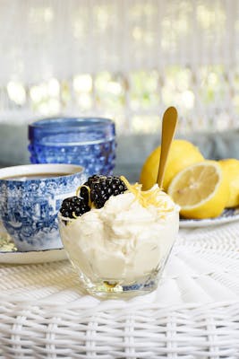 Cheesecakefluff med smak av citron