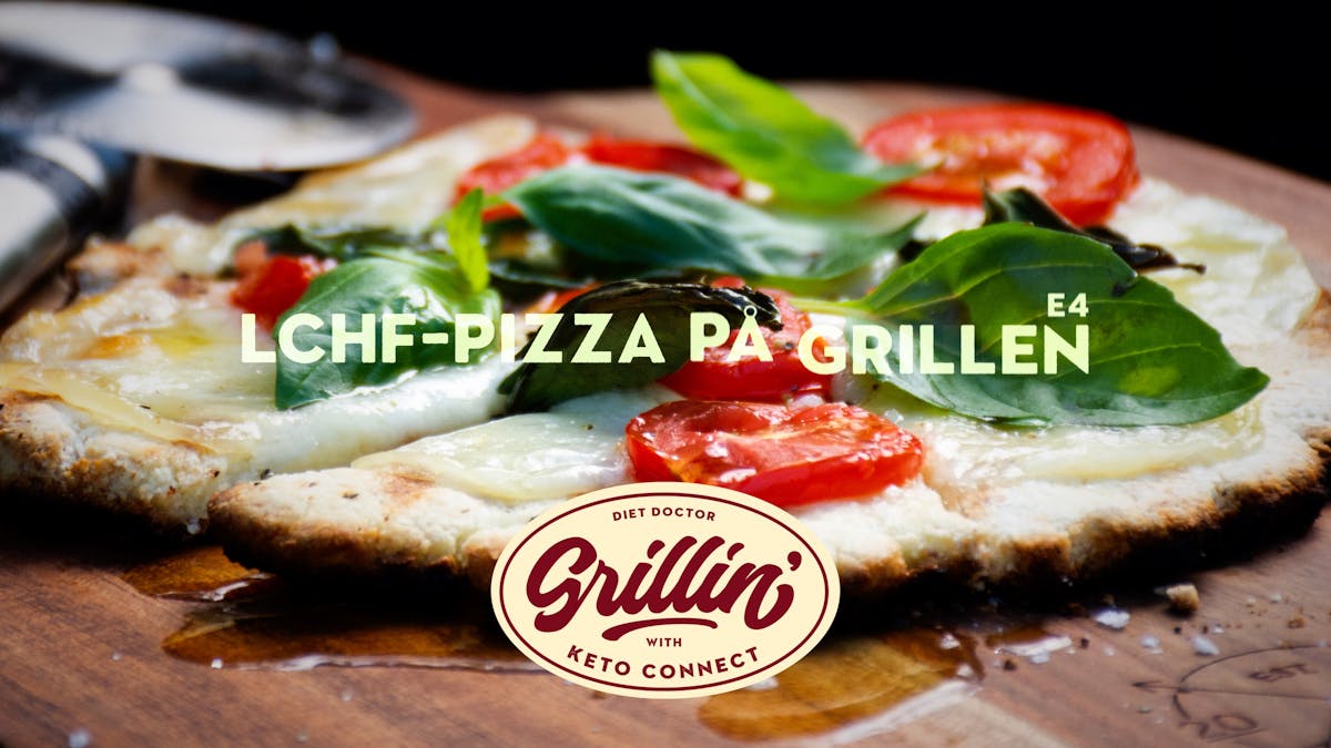 Grilla med KetoConnect: LCHF-pizza på grillen