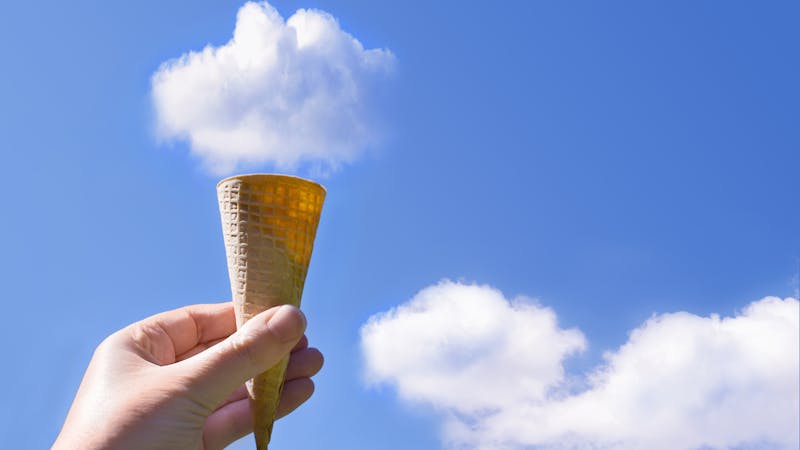 Cloud Ice Cream Cone