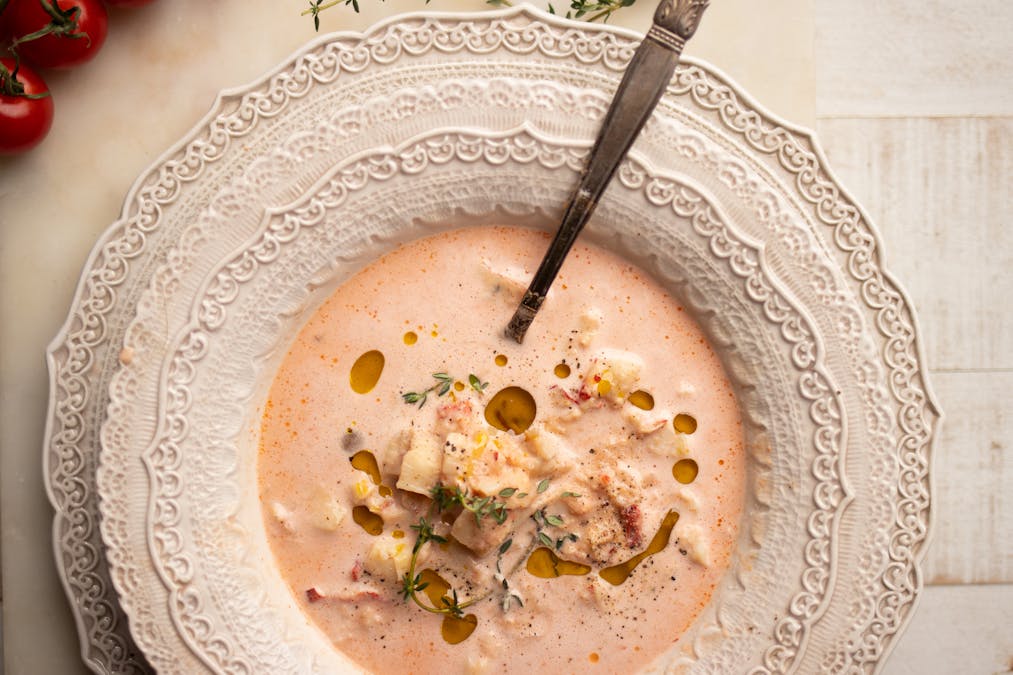 Krämig hummersoppa