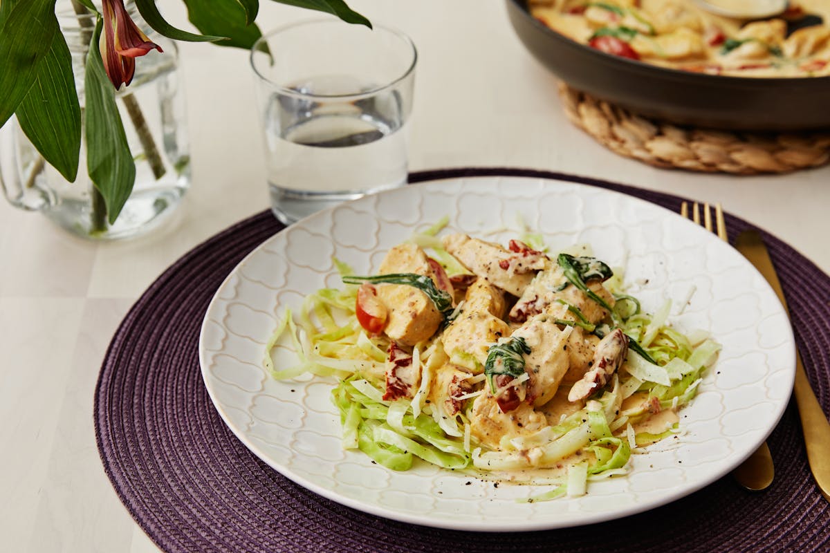 Italiensk kycklinggryta med parmesan