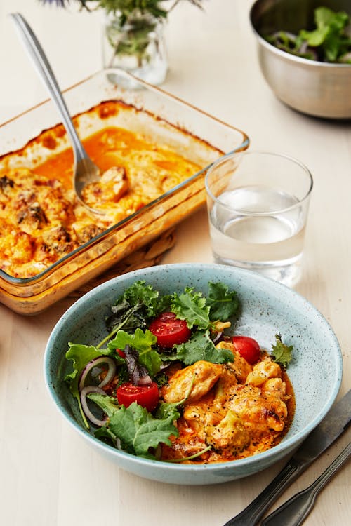 Camillas heta kycklinggratäng