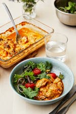 Camillas heta kycklinggratäng