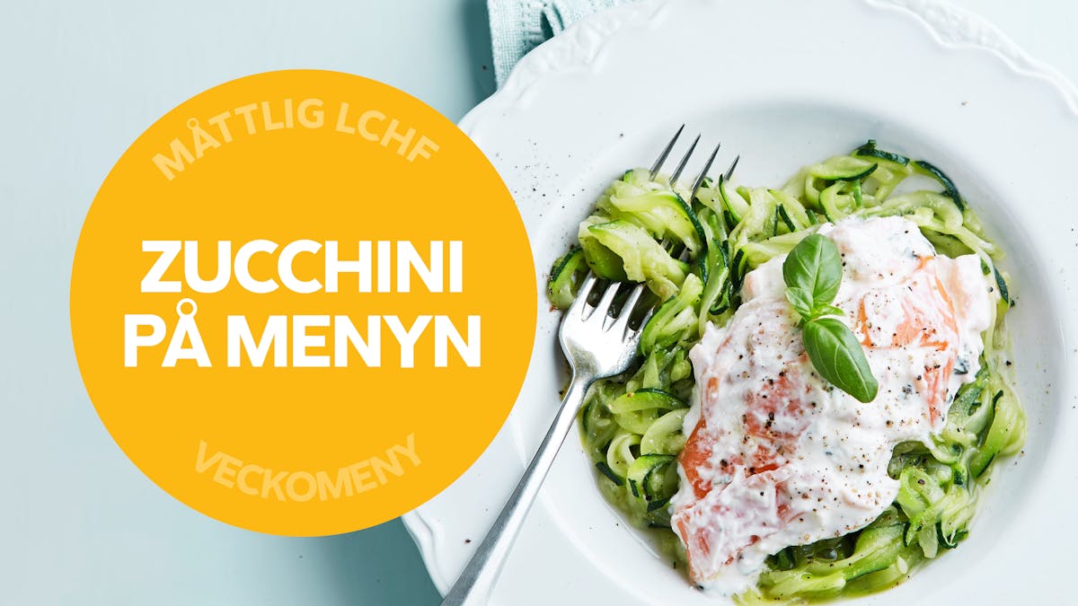 Veckomeny: Zucchini