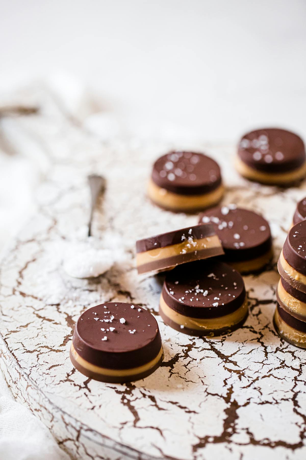 Sockerfria chokladpraliner med jordnötssmör