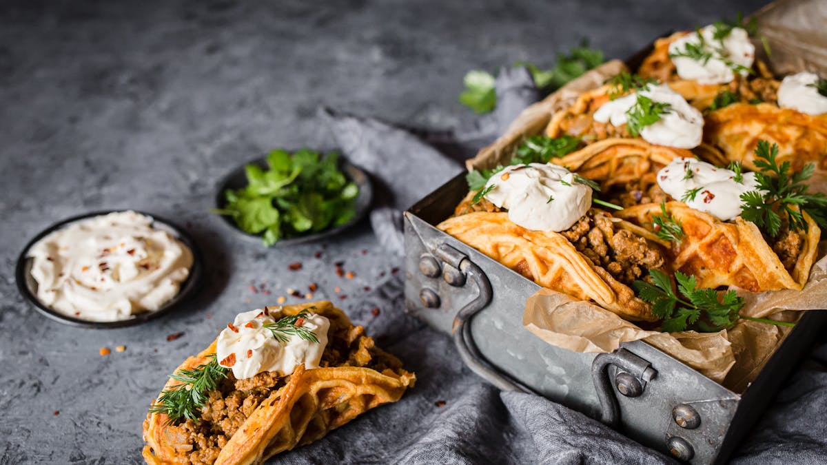 Taco-chaffles