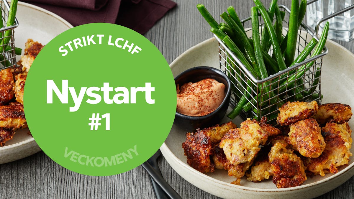 veckomeny LCHF