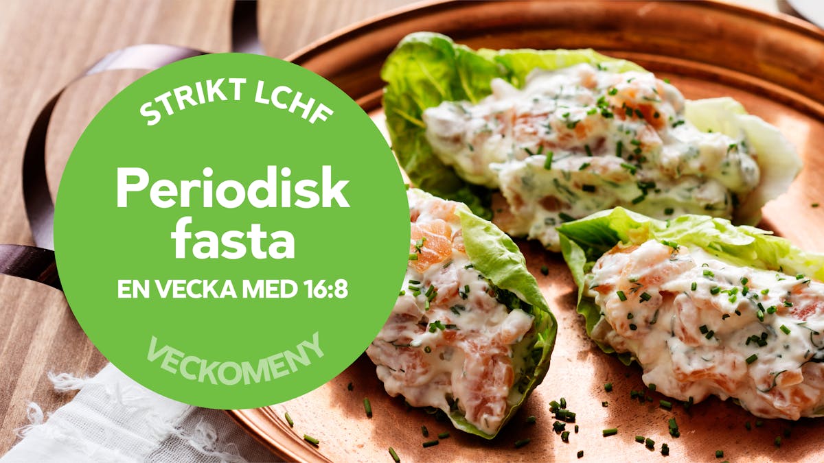Periodisk fasta – Veckomeny
