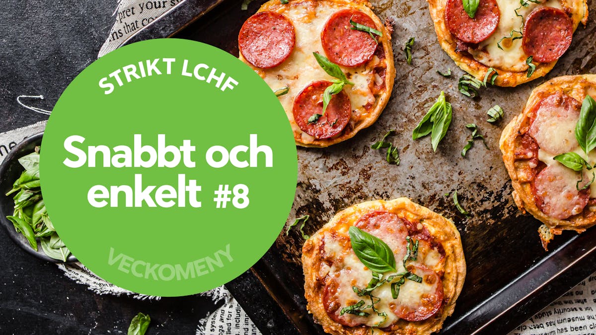 Veckomeny: snabbt och enkelt