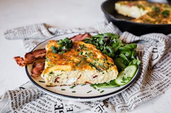 LCHF-frittata med tre ostar