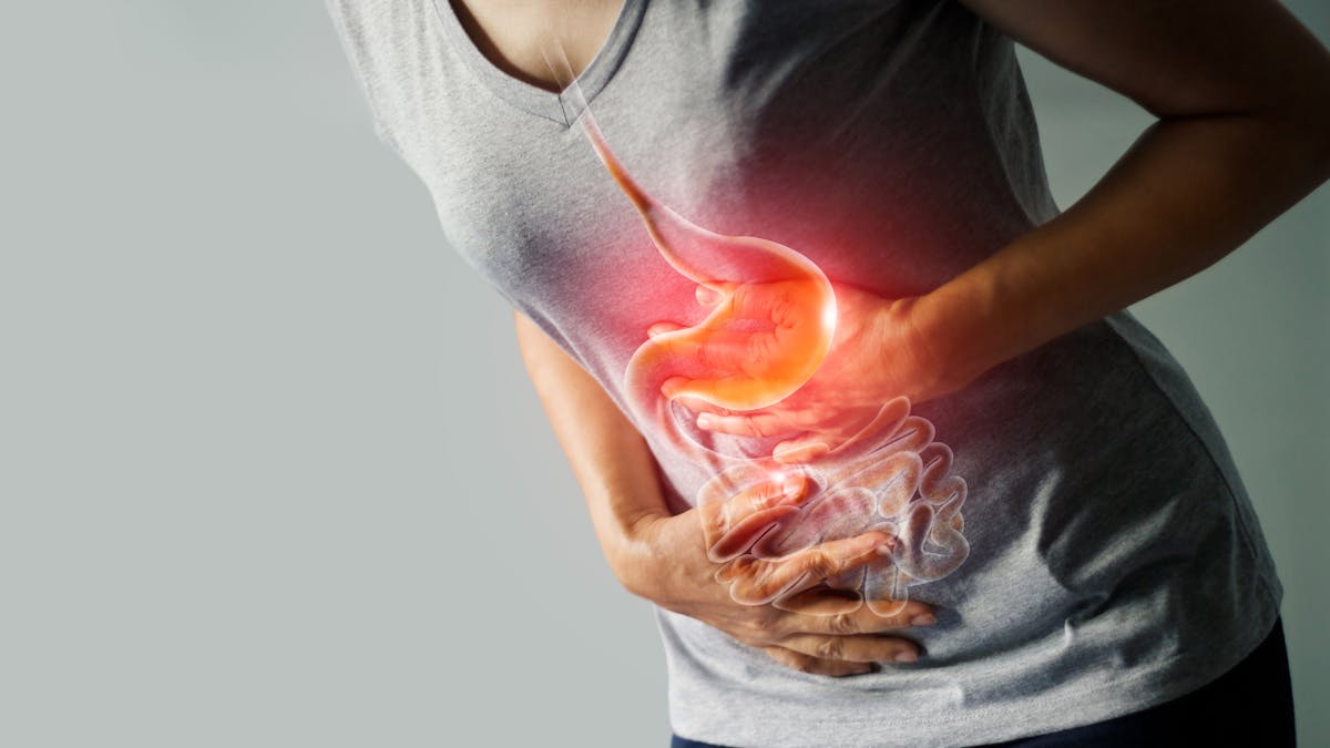 Ont i magen vid fasta