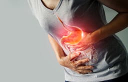 Ont i magen vid fasta