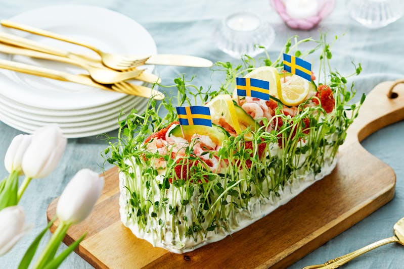 LCHF-smörgåstårta