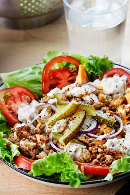 Ostburgarsallad