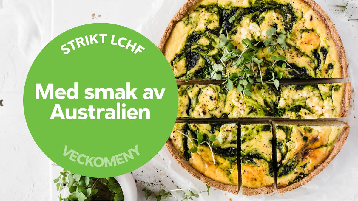 Strikt LCHF: Veckomeny