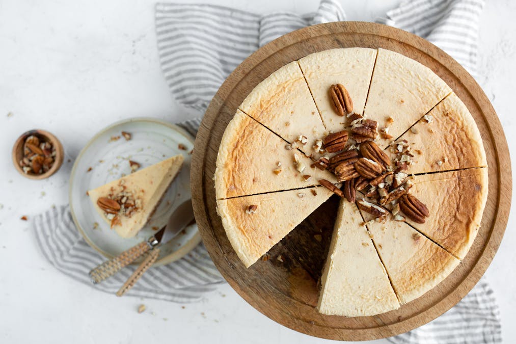 LCHF-cheesecake med pekanbotten