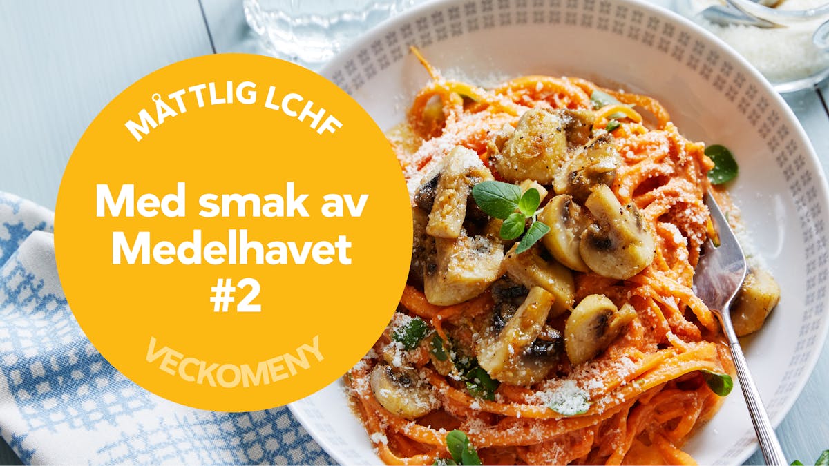 Veckomeny: Med smak av Medelhavet