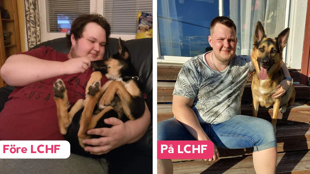 "Nu, ett år senare, känner jag en sådan glädje i livet"