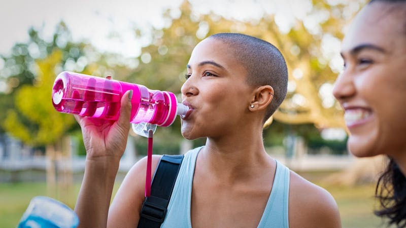 woman-exercise-water