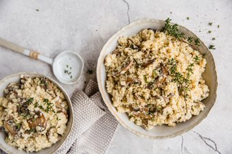 Svamprisotto à la LCHF