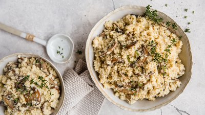 Svamprisotto à la LCHF