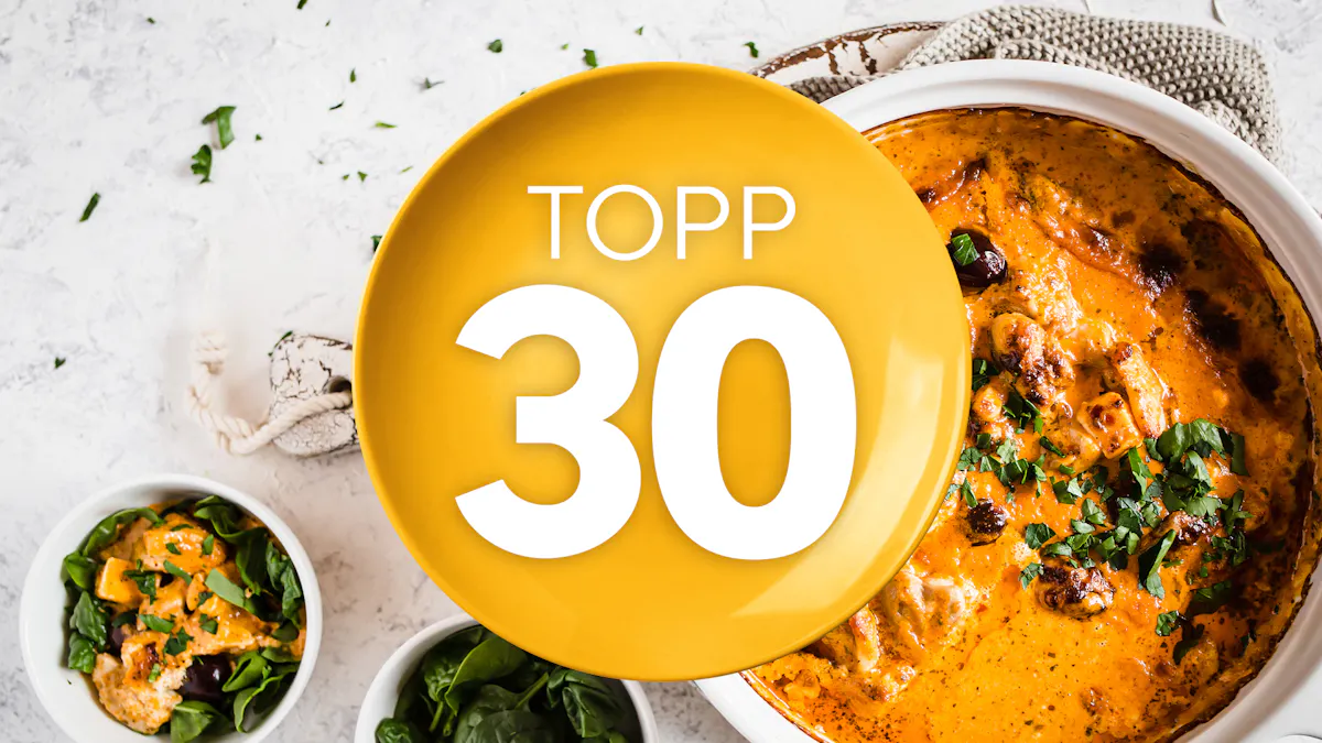 Topp 30 LCHF-recept